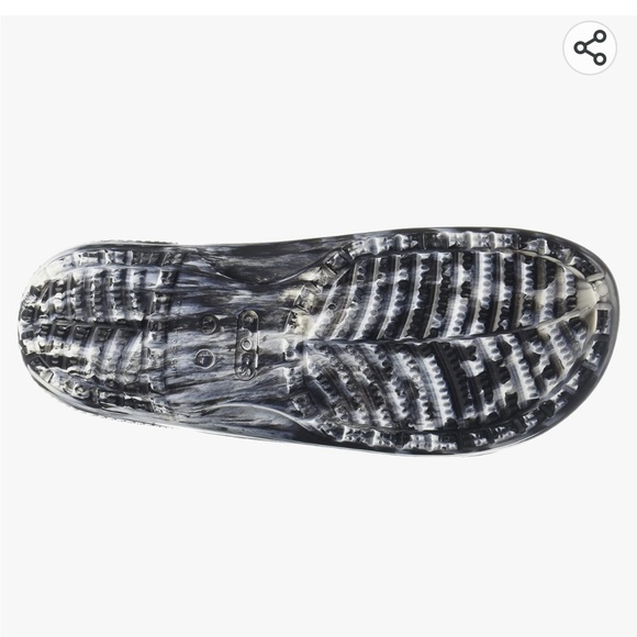 Crocs Adult Classic Graphic Two-Strap Slide Sandals - Picture 4 of 5